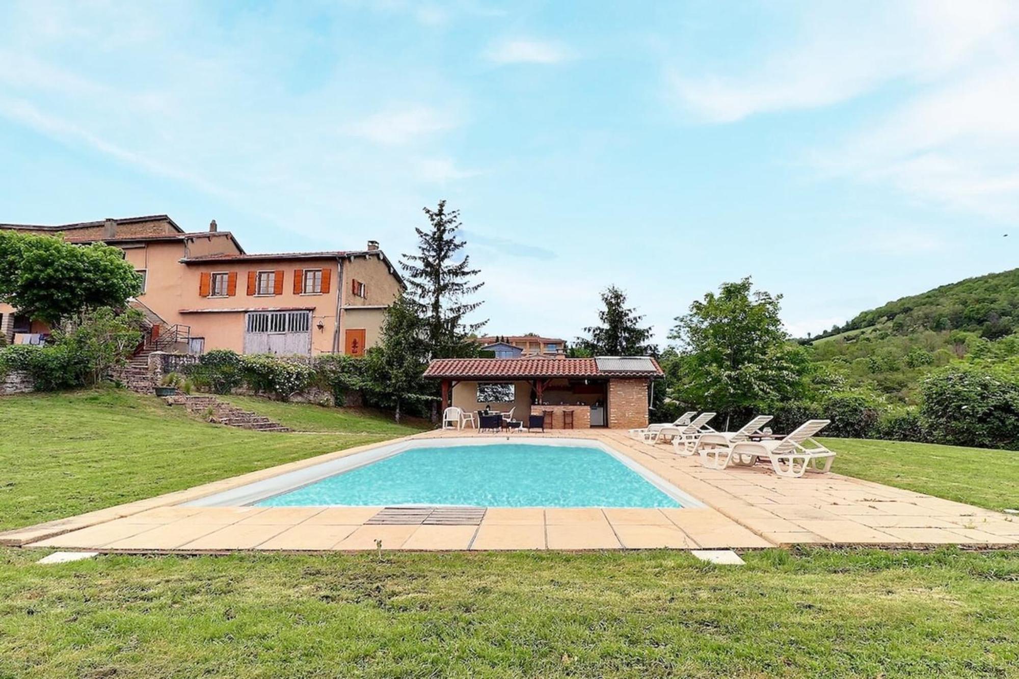 Saint-Fortunat - Authentic Home With Pool - Saint-Didier-Au-Mont-D'Or Exterior foto