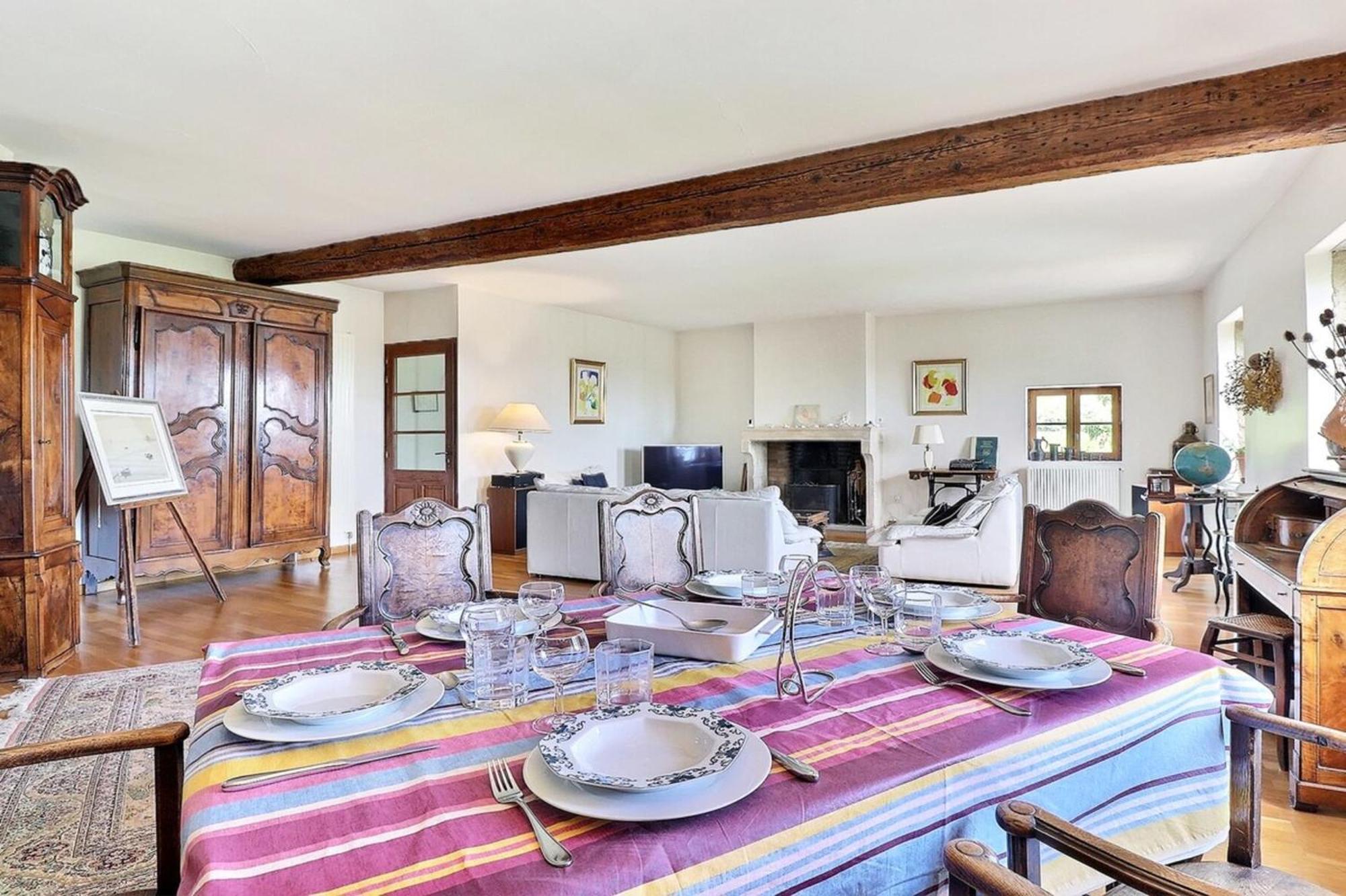 Saint-Fortunat - Authentic Home With Pool - Saint-Didier-Au-Mont-D'Or Exterior foto