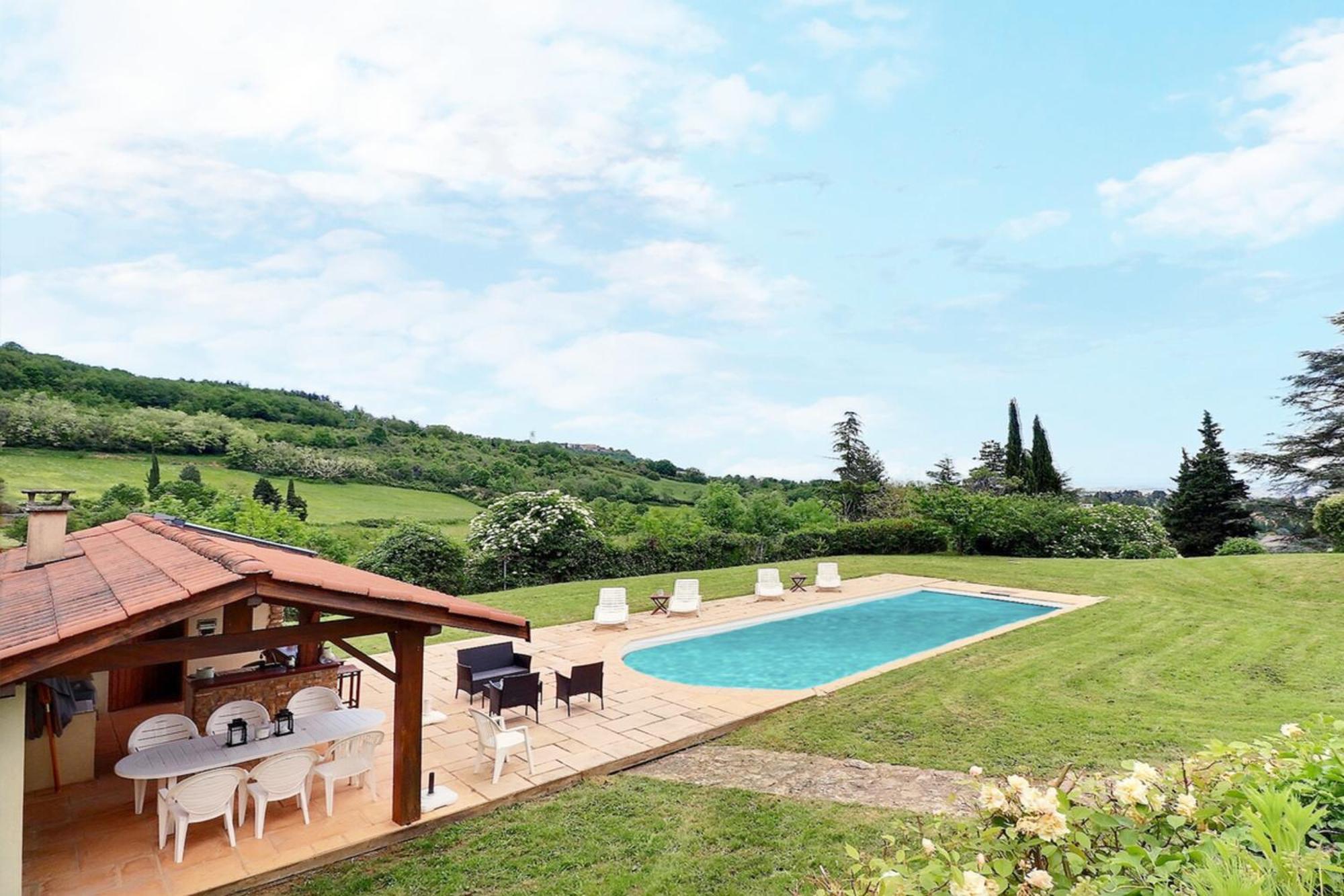 Saint-Fortunat - Authentic Home With Pool - Saint-Didier-Au-Mont-D'Or Exterior foto